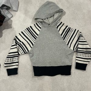 Urban Outfitters knit sleeve Sweatshirt